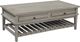 aspenhome® Reeds Farm Weathered Grey Cocktail Table-0