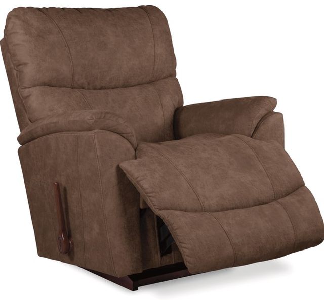 La-Z-Boy® Trouper Whiskey Manual Rocking Recliner-2