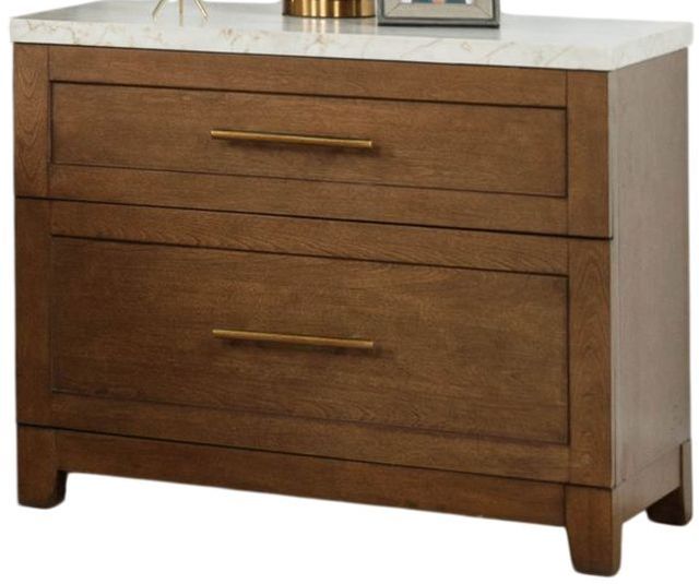New Classic® Home Furnishings Devonshire Cognac Nightstand-0