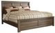 Signature Design by Ashley® Juararo 4-Piece Dark Brown King Panel Bed Set-1
