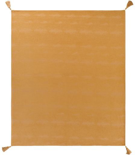 Surya Copacetic Saffron 50"x60" Throw Blanket-1