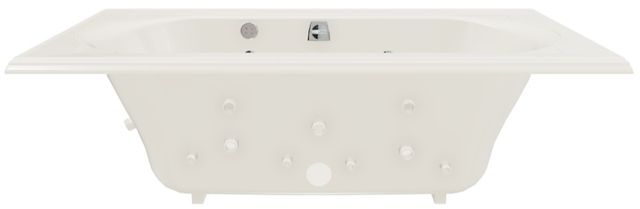 KOHLER® Memoirs® Biscuit 72" x 42" Drop-In Effervescence Whirlpool Bath-2