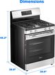 Midea® 30" Stainless Steel Freestanding Gas Range-2