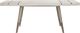 Magnussen Home® Lenox Acadia White/Bronze Glass/Warm Silver Rectangular Dining Table-4