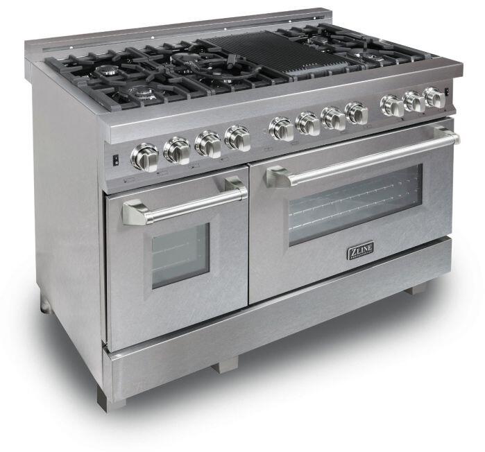 ZLINE Pro Style Dual Fuel Range