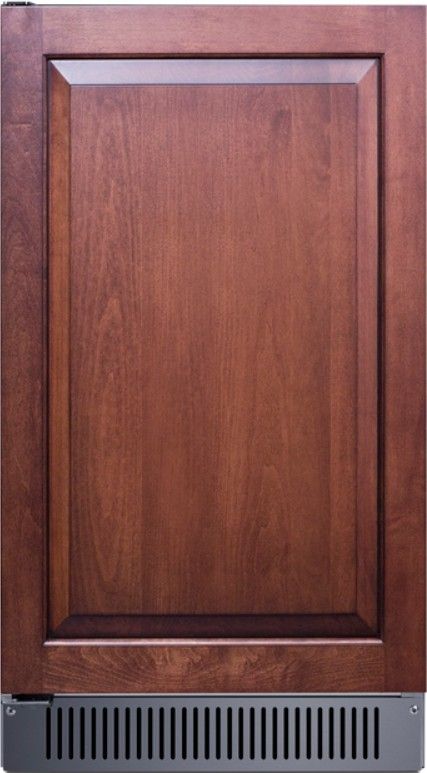 Summit® 18” 60 lb Panel Ready Undercounter Ice Maker with ADA Compliant-0