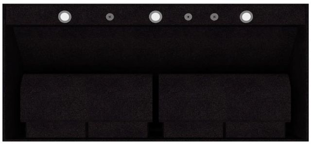 Vent-A-Hood® Premier Magic Lung® 48" Black Carbide Insert Range Hood-2