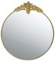 A & B Home Gold Oval Wall Mirror-0