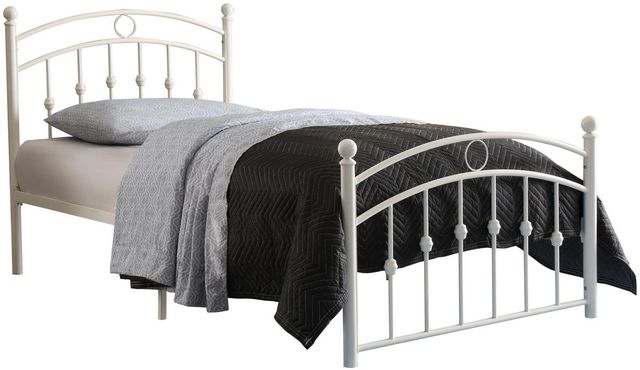 Mazin Furniture Tiana Youth Twin Metal Platform Bed-0