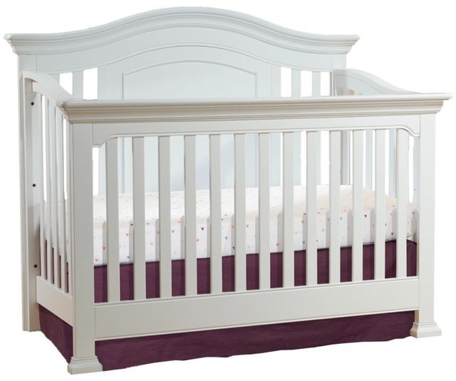 Westwood Design Avalon White Convertible Crib-0