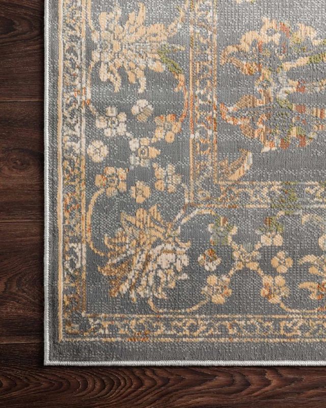 Loloi II Isadora Silver/Silver 3'x8' Rug Runner-4