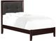 Homelegance® Edina Black/Espresso Twin Panel Bed-0