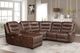 Homelegance® Putnam Brown Corner Seat-1
