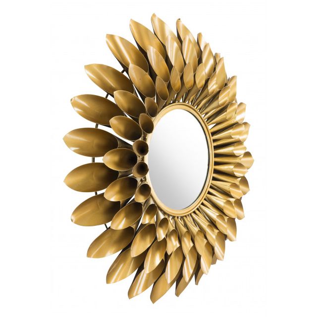 Zuo® Modern Sunflower Gold Mirror-1