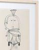 Stylecraft Blue Sketch with Crown Wall Art-1