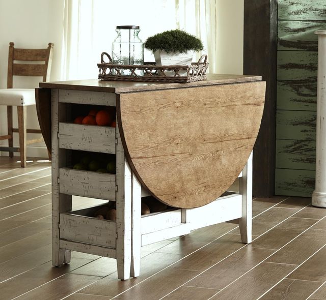 Legacy Classic Coming Home Brown Counter Table with Chalk Base-2