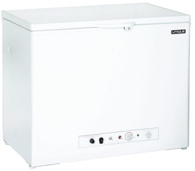 Unique® Appliances 40" 6.0 Cu. Ft. White Liquid Propane Chest Freezer-1