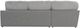 Jackson Furniture Canyon 4-Piece Gray/Platinum/Zinc Left-Arm Facing Sectional-5