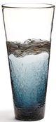 Giftcraft Blue/Clear Large Glass Vase-0