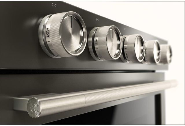 KitchenAid® Stainless Steel Slide-In Convection Range Handle and Knob Kit-2