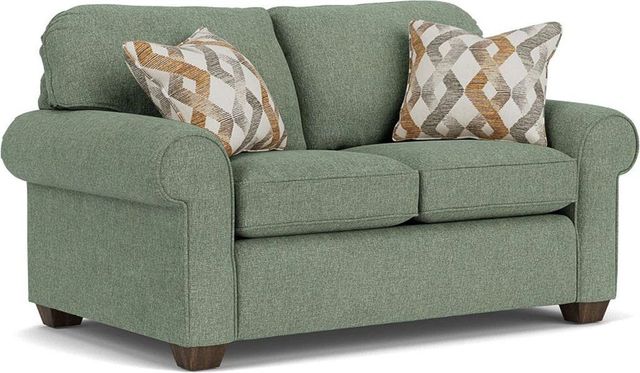 Flexsteel® Thornton Blue Mint Loveseat-0