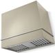 AGA Loge 36" Fawn Wall Mounted Range Hood with Brushed Nickel Trim-0