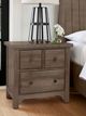 Vaughan-Bassett Cool Farmhouse Gray Nightstand-1