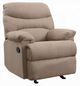 ACME Furniture Arcadia Light Brown Manual Glider Recliner-0