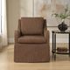 Uttermost® Luisa Pinstripe Swivel Chair-2