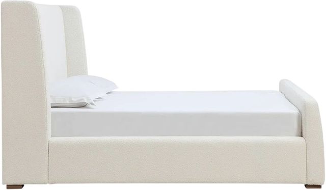 Modus Furniture Formosa Presley Cottage Cheese King Upholstered Panel Bed-3
