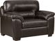 Affordable Furniture 5600 Austin Chocolate Chair and a Half-0