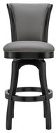 Armen Living Raleigh Gray 30" Swivel Bar Stool-0