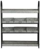 A & B Home Antique Gray Four-Tier Metal Outdoor Shelf-1