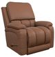 La-Z-Boy® Greyson Caramel Leather Manual Wall Recliner-0