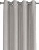 Monarch Specialties Inc. 2-Piece Silver 52" x 84" Solid Blackout Curtain Panel Set-3