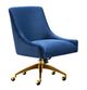 TOV Furniture Beatrix Navy Office Swivel Chair-0