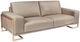 Michael Amini® Mia Bella Light Coffee/Rose Gold Leather Sofa-0