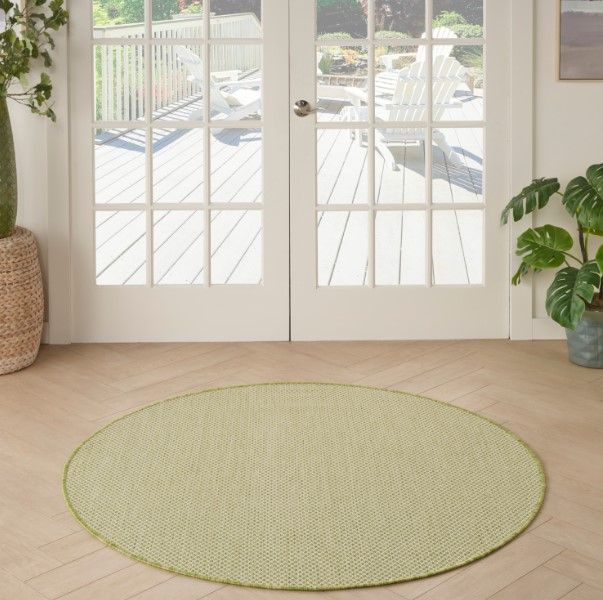 Nourison Home™ Courtyard 5' Round Style 9 Rug-1