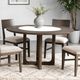 Furniture of America® Vellara Dark Walnut Round Dining Table-0