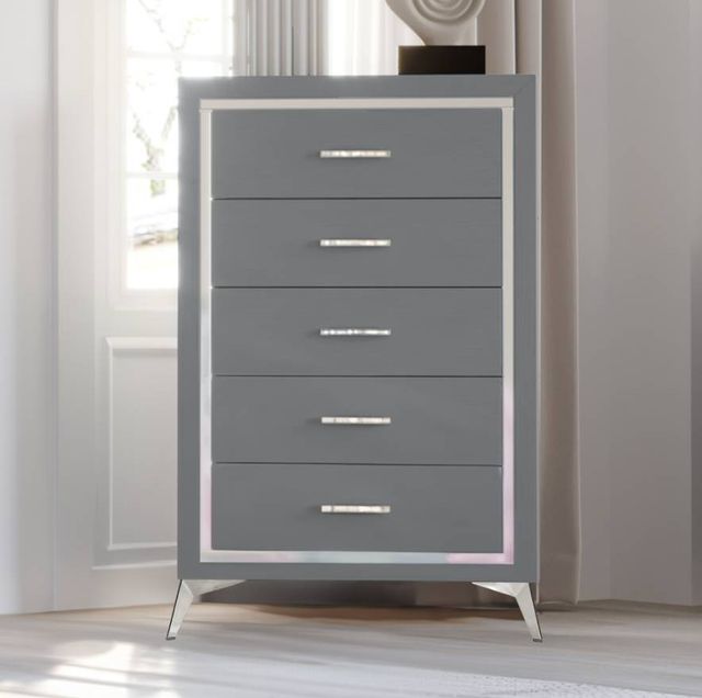 New Classic® Home Furnishings Huxley Gray Chest-1