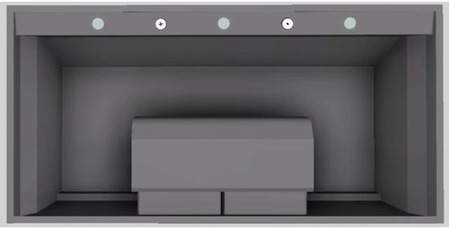Vent-A-Hood® Designer Series 48" Gunsmoke Wall Mounted Range Hood-3