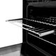 ZLINE Autograph Edition Professional 30" Satin Stainless Steel Single Electric Wall Oven with White Matte Door and Polished Gold Accents-2