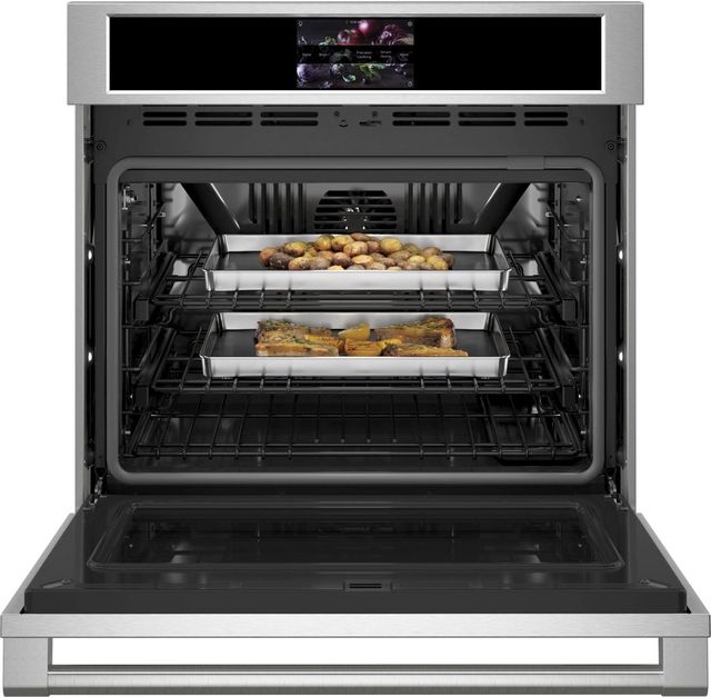 Monogram® Statement Collection 30" Stainless Steel Single Electric Wall Oven-2
