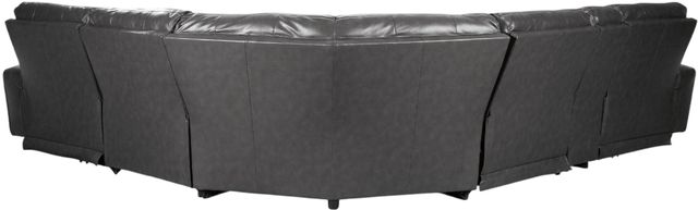 Signature Design by Ashley® Samperstone 6-Piece Gray Power Reclining L-Shape Sectional-3