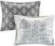 Olliix by 510 Design Marseille 5 Piece Gray Full/Queen Reversible Comforter Set-4