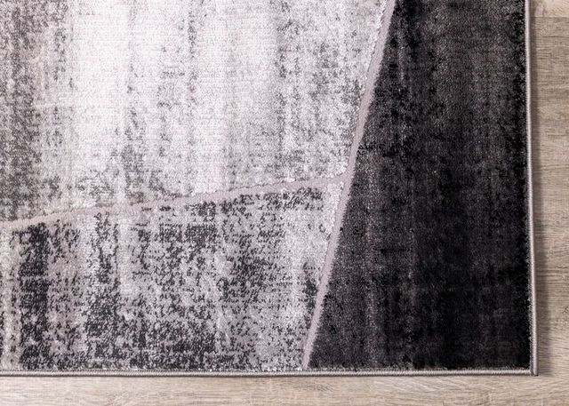 Kalora Interiors Chorus Grey Black Geometric 7'10'' x 10'6'' Rug-4