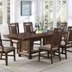 Winners Only® Kentwood Brown Trestle Dining Table-1