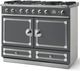 La Cornue CornuFé 110 43" Graphite Pro Style Dual Fuel Range-1