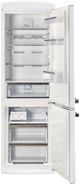 Unique® Appliances Classic Retro 24" 11.7 Cu. Ft. Marshmallow White Counter Depth Bottom Freezer Refrigerator-1