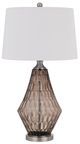 Cal® Lighting & Accessories Conover Smoky Table Lamp-0